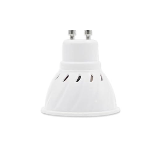 Foco LED GU10 con luz cálida SMD2835 de bajo consumo para hogar y comercios, 50 piezas