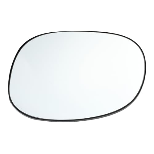 [Misurazione] Questo vetro dello specchio misura 6,1 pollici diagonalmente (dimensione diagonale più lunga da un angolo all'angolo opposto). Controllare la forma e le dimensioni dello specchio prima di ordinare.