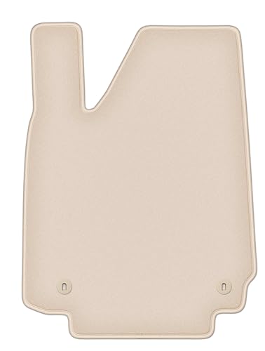 Tapis conducteur velours beige pour remplacer tapis usé Hyundai Ioniq 6 berline