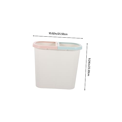 Caneca de basura rectangular pequeña Vaguelly para cocina miniatura 2