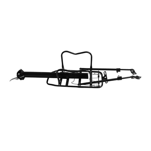 Bike Rear Rack Mountain Bike Iron Quick Release Rear Shelf Seats Luggage Rack Holder Bike Accessories for Cycling Enthusiasts Mountain Bikers Iron Material 21.3 x 5.5 Inches