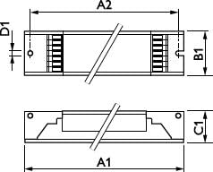 HF-R 236 TL-D EII ballast electronique variable pour éclairage - 3