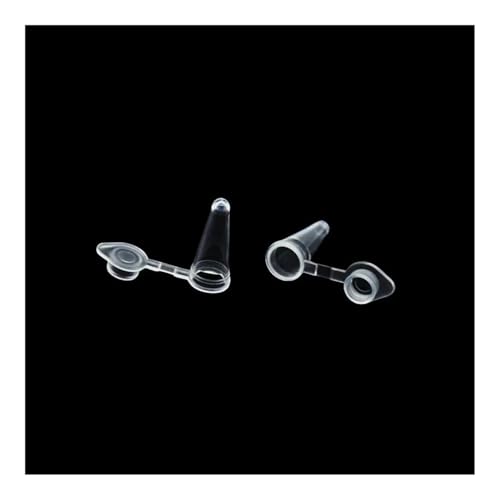Microtubes PCR 0,1 ml étanches à couvercle plat pour centrifugation nette de 100 µl