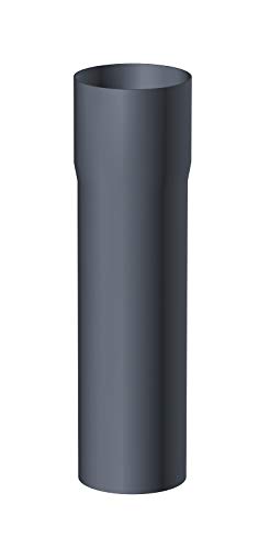 Fallrohr Aluminium anthrazit Länge 2 Meter DN 60mm