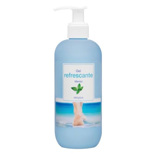 Gel de mentol refrescante para pies y piernas, paquete de 2