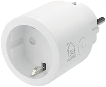 斜めのフロント view of DELTACO Smart Home SH-P01-3P Wi-Fi Smart Plug