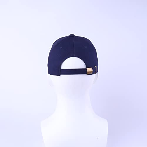 Image of LANGZHEN Unisex Baseball Cap 100% Cotton Fits Men Women Washed Denim Adjustable Dad Hat