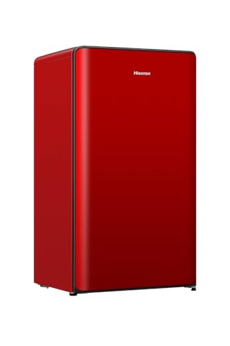 Hisense RR106D4CRF Réfrigérateur une porte, table Top, hauteur 87 cm, congélateur, étagères XL,...