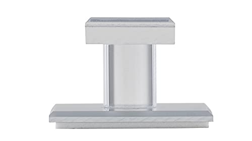 Richelieu Hardware - BP50011 - Contemporary Acrylic Knob - 500 - Transparent/Clear Mirror Effect Finish by RICHELIEU - Image 3