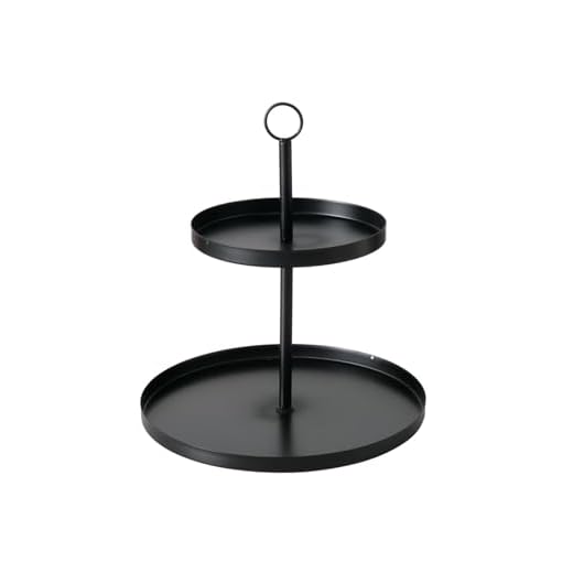 BOLTZE Samina Etagere schwarz 32cm (1 Stück)