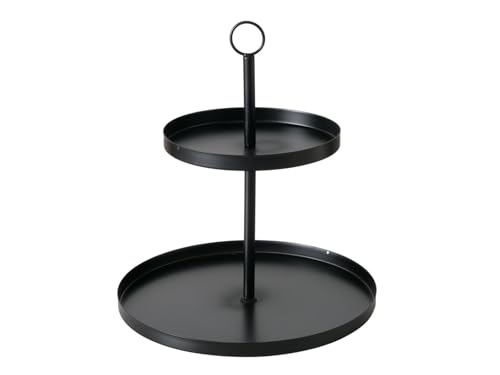 BOLTZE Samina Etagere schwarz 32cm (1 Stück)