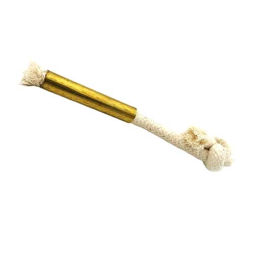 Garneck Fire Starter Lighter Portable Fire Starting Kit 10in Cotton Cord Brass Sleeve Essential Camping Gear for Outdoor Activities