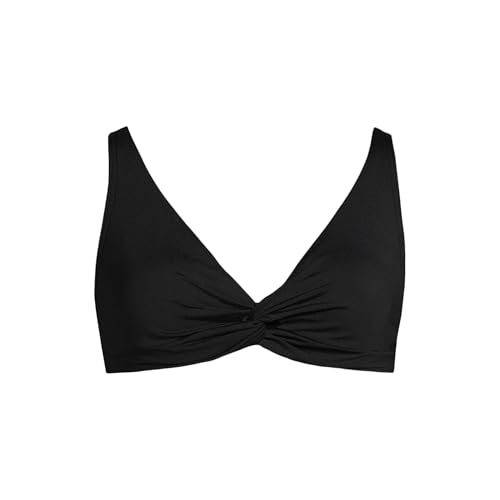 Lands' End Women's Chlorine Resistant Twist Front Underwire Bikini Swimsuit Top3