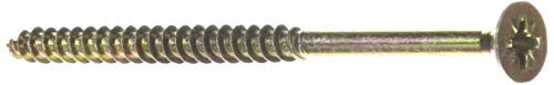 Index TPPO60100 - Tornillo tirafondo pozidriv bicromatado cabeza 90 avellanada lubrificado 6,0 x 100