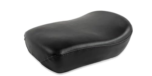 Cojín de asiento trasero de motocicleta negro para XVS V-Star Classic 1100 1998-2010