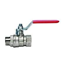 VALVOLA A SFERA CON LEVA M-F (Attacco M-F 3/4")