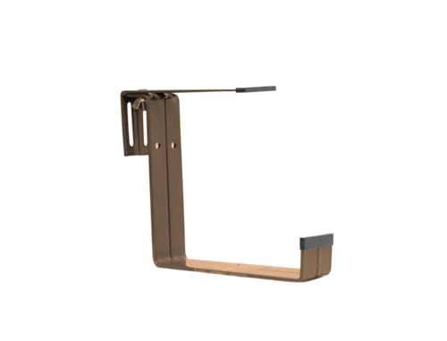 Trend Line Blumenkastenhalter 1-Fach verstellbar Balkonkastenhalterung Braun
