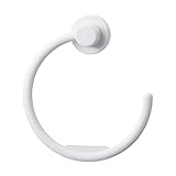 ライクイット (like-it) ランドリー 小物収納 マグネット収納 強力マグネット 洗濯機 タオル掛け リング ホワイト Mag-On 8047