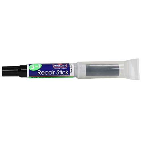 WoodRepair Mohawk M319-3011B Stylo de réparation pour bois 3 en 1 Gris foncé