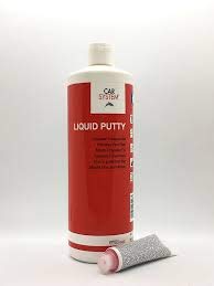 Spatule Liquid Putty Car Système 1,0 kg la finition parfaite pour carrosserie exigeante