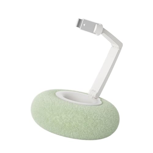 Soporte ergonómico giratorio contra el dolor de cuello al usar la tablet en el sofá