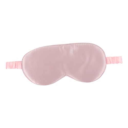 KOMBIUDA 寝ながら快適に使える伸縮性あるナイトアイカバー 天然姆米真絲使用 軽量フィットで圧迫感なし 遮光アイマスク ホテルや旅行 昼寝に