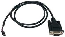 Moxa CBL-F9DPF1x4-BK-100 Console Cable with 4-pin Connector