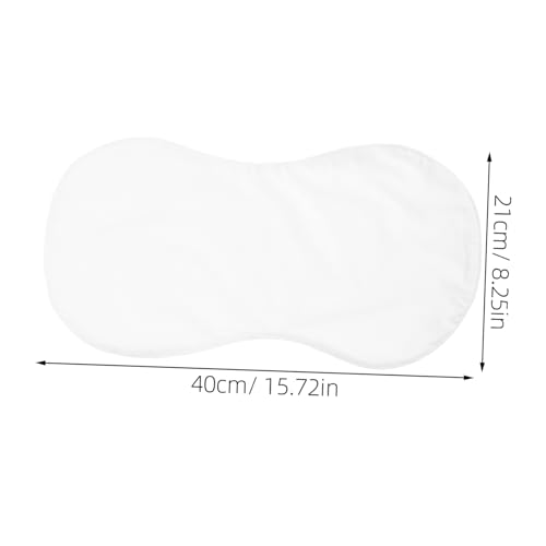 3 pcs Double Sublimation Burp Cloths Blank Heat Transfer Burping Towels for DIY Custom Patterns Soft Absorbent Newborn Spit Up Towels Drool Cloths2