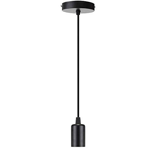 Accessori E27, facili da installare, pronti per l'uso dopo il fissaggio (il prodotto non ha una lampadina).
