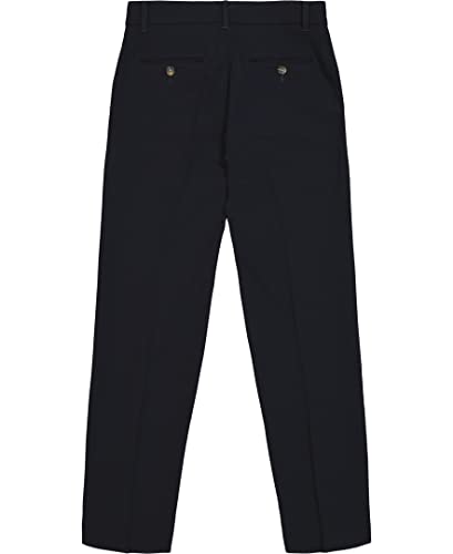 Tommy Hilfiger Boys' Flat-Front Dress Pant, Straight Leg Fit, Zip Fly & Belt Loops, Side & Back Pockets2