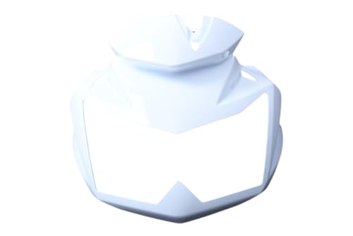 Tête de fourche Kawasaki Z750 carénage avant blanc sans optique pas cher 07-12