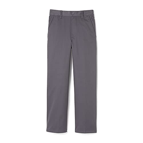 French Toast Boys Pull-on Relaxed Fit School Uniform Pant (Standard & Husky), Heather Gray, 5 by French Toast - Used condition - US$14.04