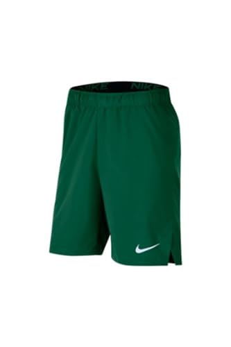 Nike Team Men's DRI-FIT Flex Woven Short (NO Pockets) (as1, Alpha, l, Regular, Regular, Dark Green)