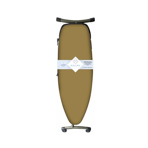 La Mejor Selección de Fundas para tablas de planchar los más recomendados. 44 Funda Repuesto para Burro de Planchar Jumbo Best 135cm X 48cm 100% Algodon + Teflon Maxima Hogar…(Bronze)