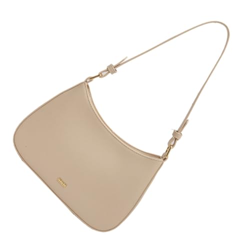 Sac à main beige pour femme en cuir synthétique chic et élégant