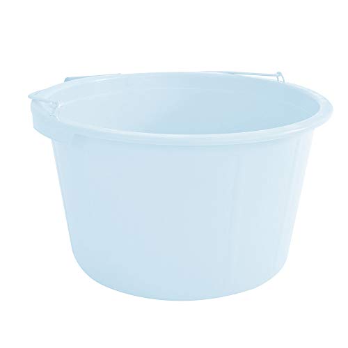 Lincoln - Cubo comedero para caballos (20 Litro) (Azul claro)