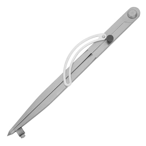 Compas de menuiserie en acier carbone forgé Uonlytech pour traçage de haute précision