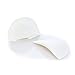 White Nylon Covered Shoulder Pads - Medium