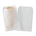 LOOKSGO 100 Pcs 3x5 Inches Flat Glassine Waxed Paper Bags Semi-Transparent for Treat Party Favor