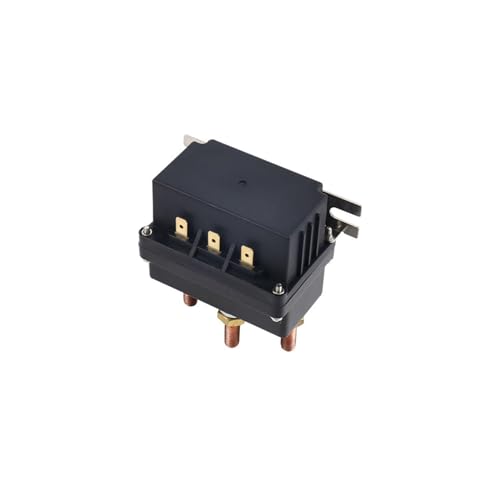 LDXMJZOT Contactor de cabrestante for vehículo Todoterreno de 12 V y 250 A, relé de cabrestante LR4250X, Columna Larga