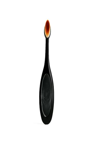 Image of Sedell Paris SilkGlide Tooth-Type Eyeliner & Shadow Brush - Ergonomic Precision for Flawless Eye Definition and Soft Blended Transitions