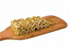 Miniatura 8 de Mediterranean Pistachio Halawa - Durra Pistachio Sesame Tahini Fudge Halva 1 Pack 12.3oz. (12.35 oz) cada uno. - 12.35 oz cada uno
