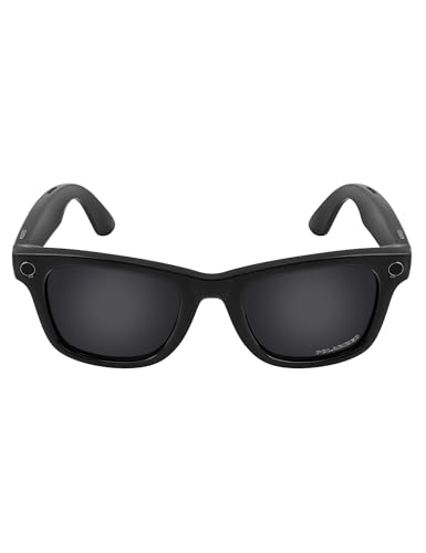 Image of Mryok Replacement Lenses Compatible with Ray-Ban Meta Wayfarer RW4006 50mm / Gen 2 RW4012 50mm Smart Glasses, HD Polarized