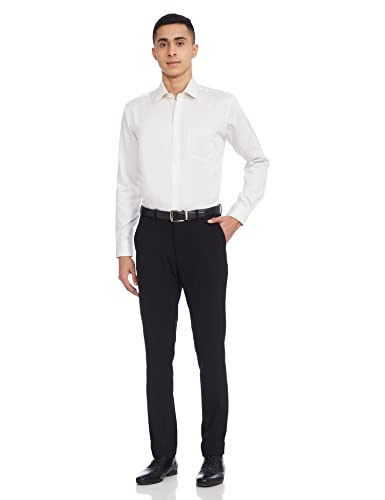 Image of Park Avenue Men's Regular Shirt (PMSK11391-Y2 38 Light Yellow