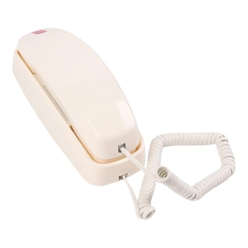 Buxuaaaa Teléfono retro con botones iluminados y alarma fuerte para personas mayores, uso doméstico, teléfono de marcación rápida