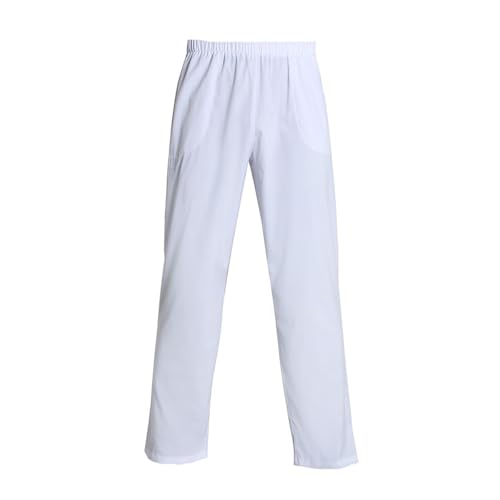 Men's Straight Leg Pants Lounge Trousers Ankle Comfy Casual Soft Elastic Waist Fall Casual Pants