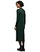 Street One Damen 1408951 Rippstruktur Kleid, evernight Green, 42
