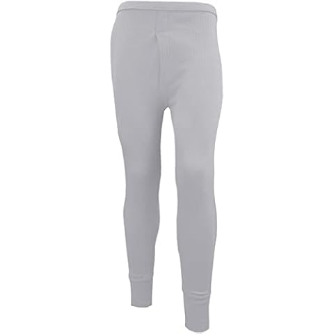 SOCKSVILLE Men’s Thermals Bottoms Long Johns, Black/Grey/White | Warm Underwear, Hot Insulation | Heat Trap, Soft, Comfortable, Brushed (as8, Alpha, l, Regular, Regular, White, Regular) Cover