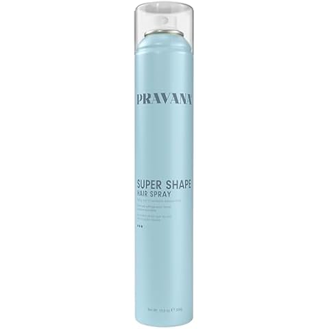 Pravana Super Shape Hair Spray | Styling Mist For Workable Medium Hold | Adds Tremendous Body | Defends Against Humidity | Vegan & Cruelty Free | Paraben & Sulfate Free | 10.6 Oz Cover