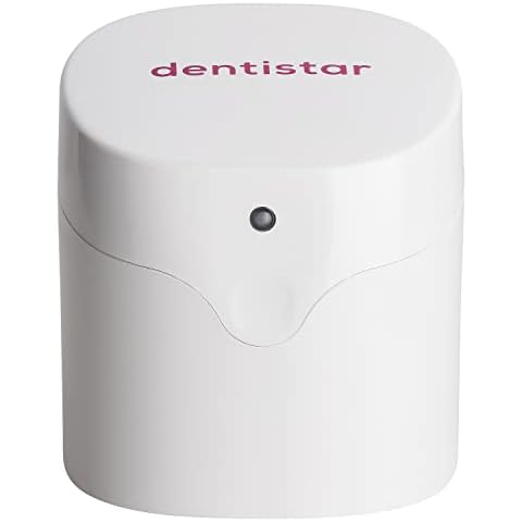 Dentistar Mini UV Steriliser - Portable Dummy Steriliser for Soothers and Bottle Teats - UV-C Technology eliminates 99.99% of Germs in Under 60 Seconds - for Home & Travel Cover